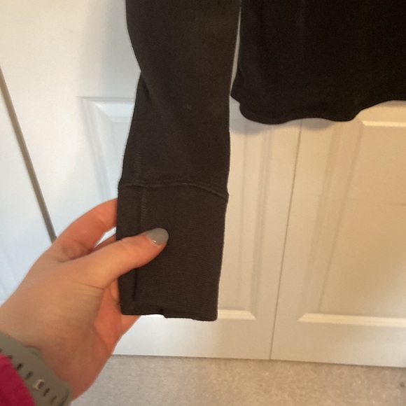 Men’s 3/4 Zip Eastern Mountain Sports Sweatshirt Size XL Black - Picture 2 of 6